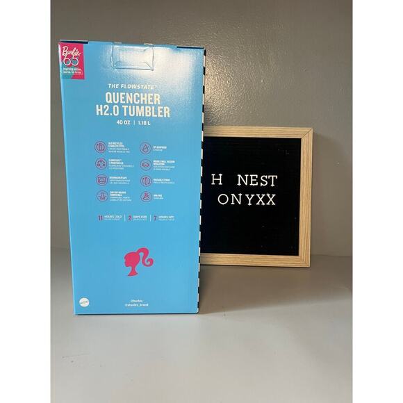 Stanley x Barbie Rockers Barbie 40oz Quencher Limited Edition Collab - Picture 2 of 11